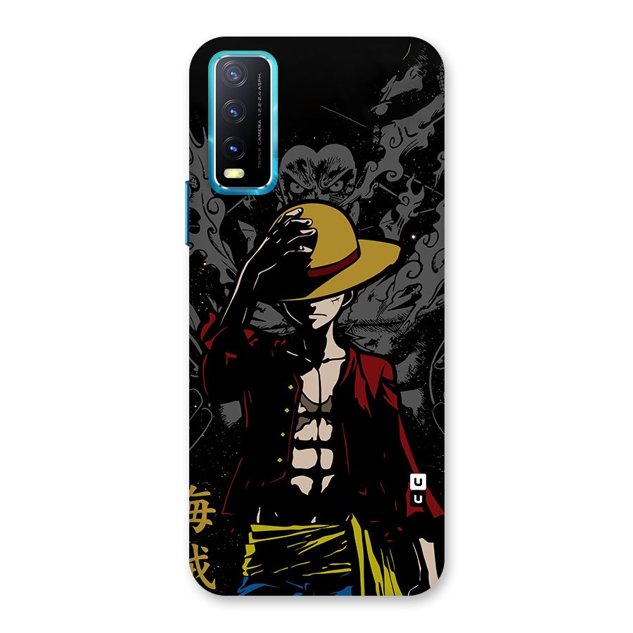 Dark Luffy Art Back Case for Vivo Y20A