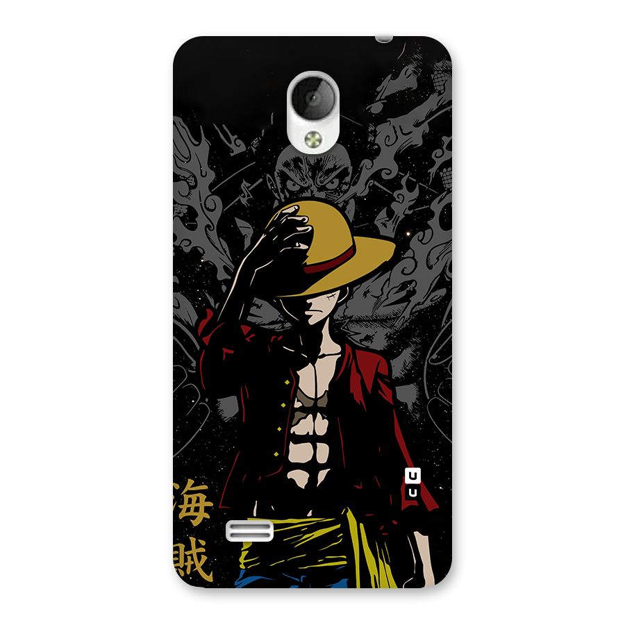 Dark Luffy Art Back Case for Vivo Y21