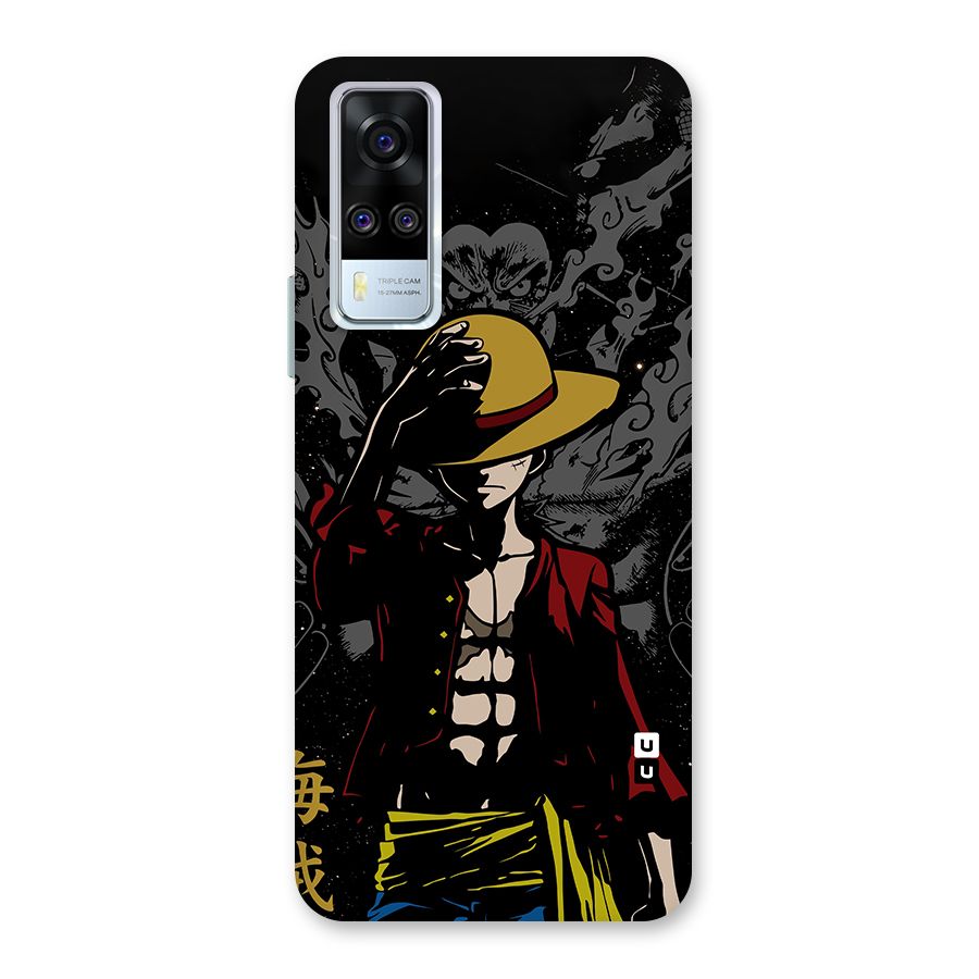 Dark Luffy Art Back Case for Vivo Y31