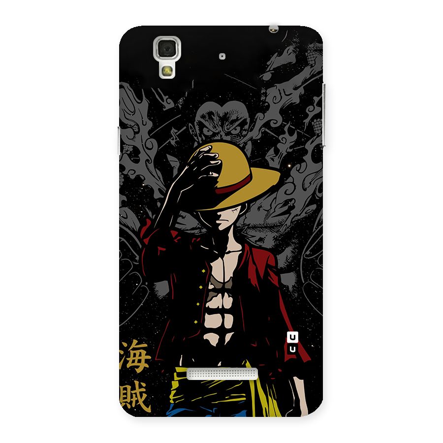 Dark Luffy Art Back Case for Yu Yureka