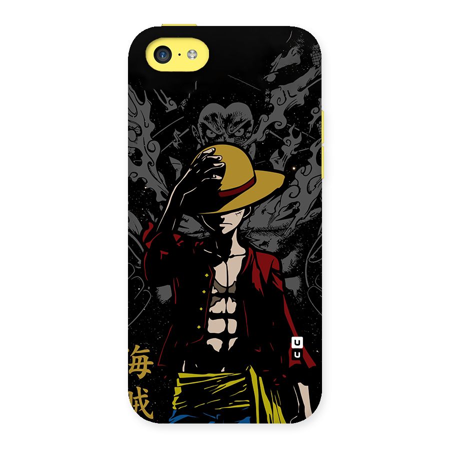 Dark Luffy Art Back Case for iPhone 5C
