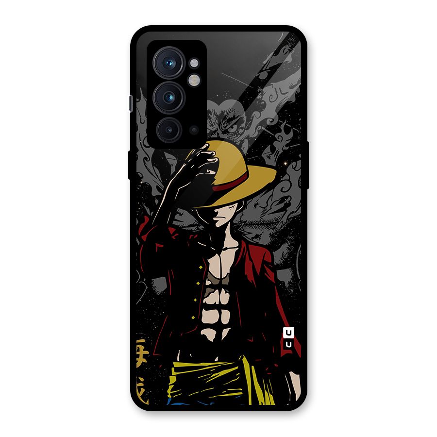 Dark Luffy Art Glass Back Case for OnePlus 9RT 5G