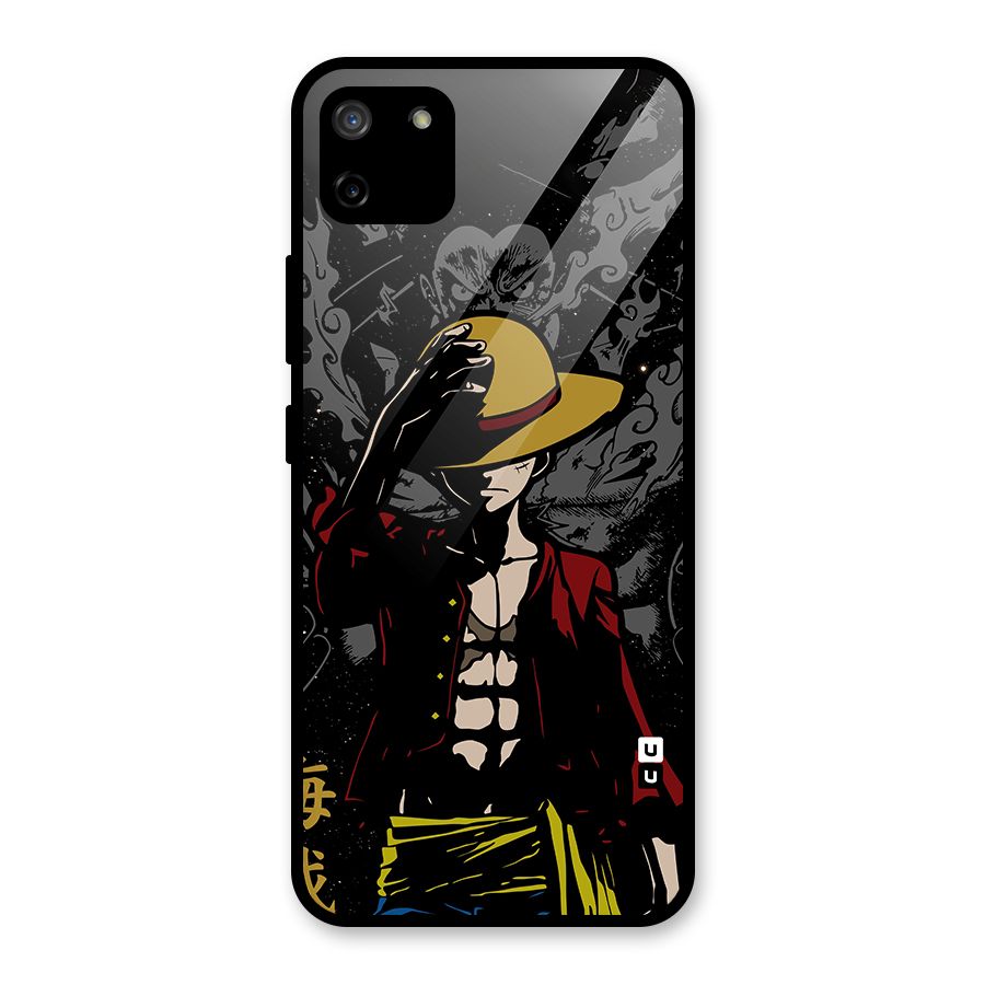 Dark Luffy Art Glass Back Case for Realme C11