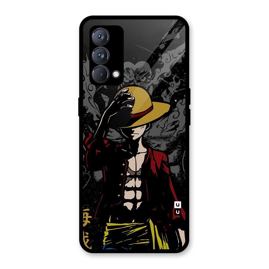 Dark Luffy Art Glass Back Case for Realme GT Master Edition