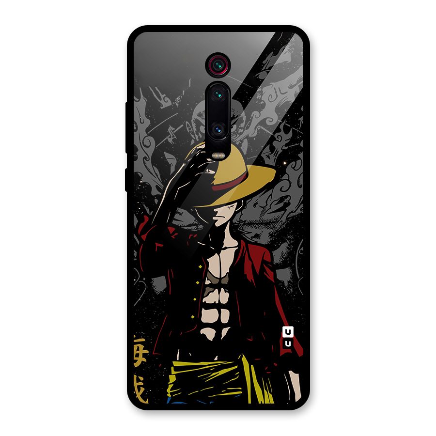 Dark Luffy Art Glass Back Case for Redmi K20
