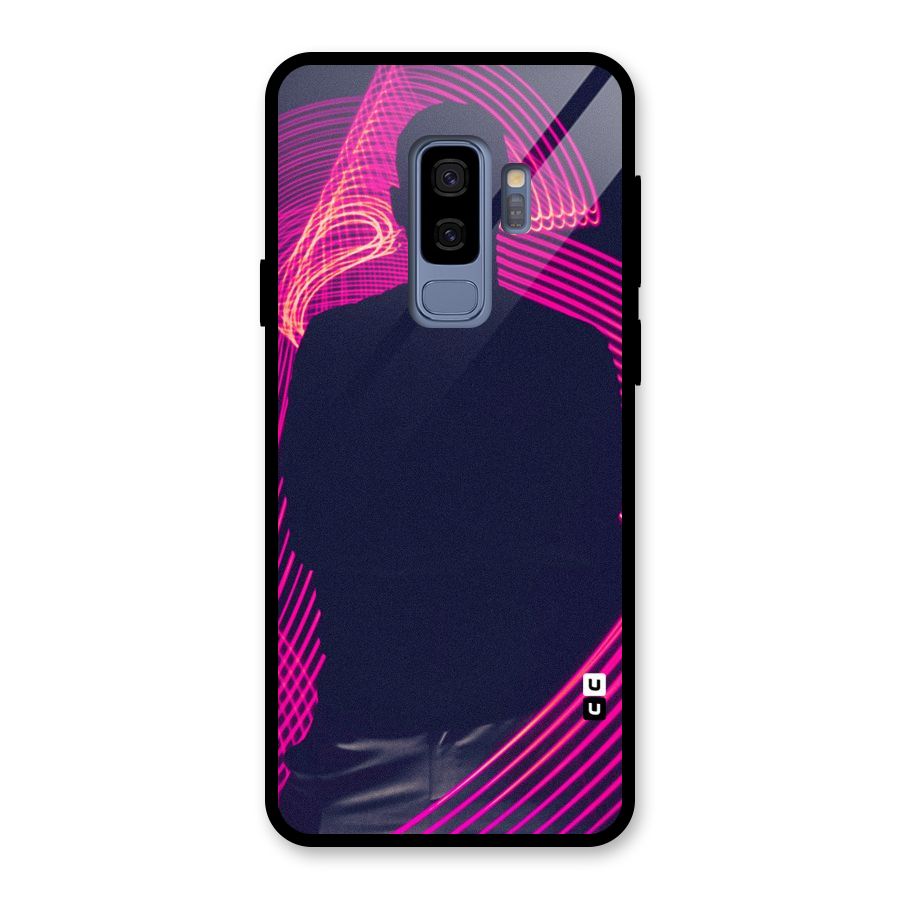 Dark Night DJ Glass Back Case for Galaxy S9 Plus