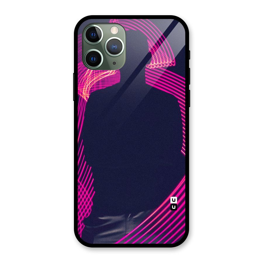 Dark Night DJ Glass Back Case for iPhone 11 Pro