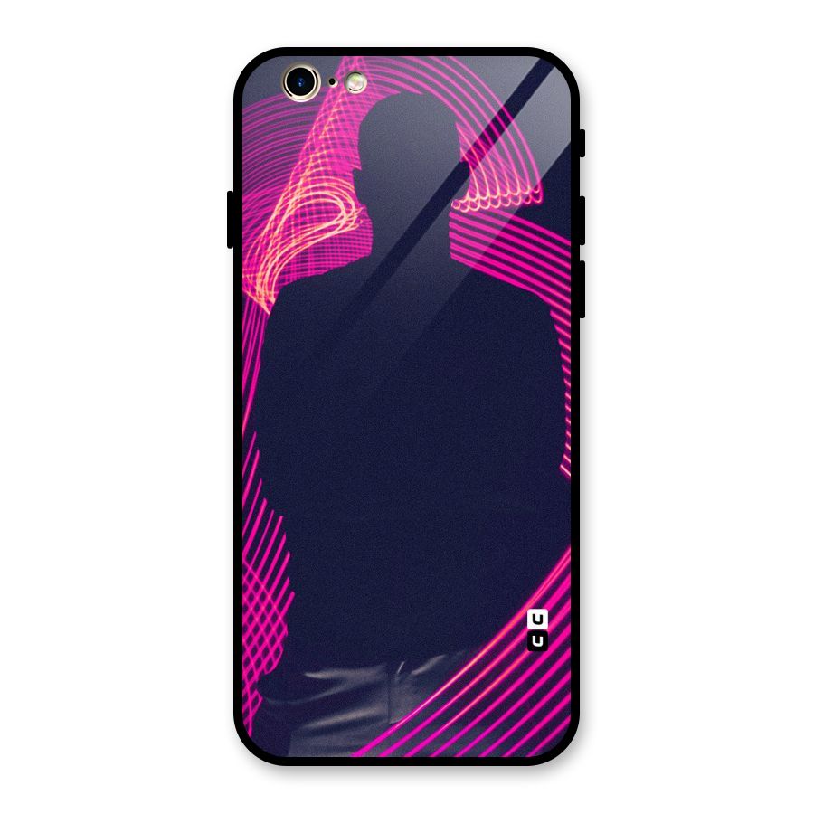 Dark Night DJ Glass Back Case for iPhone 6 6S