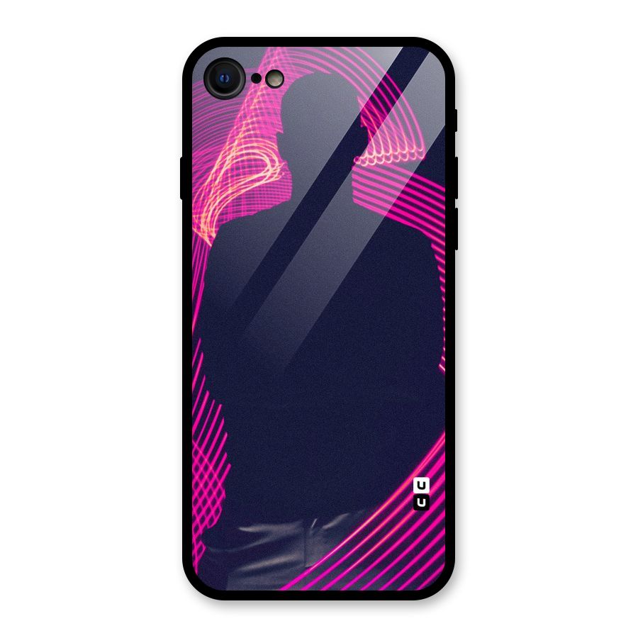 Dark Night DJ Glass Back Case for iPhone 7