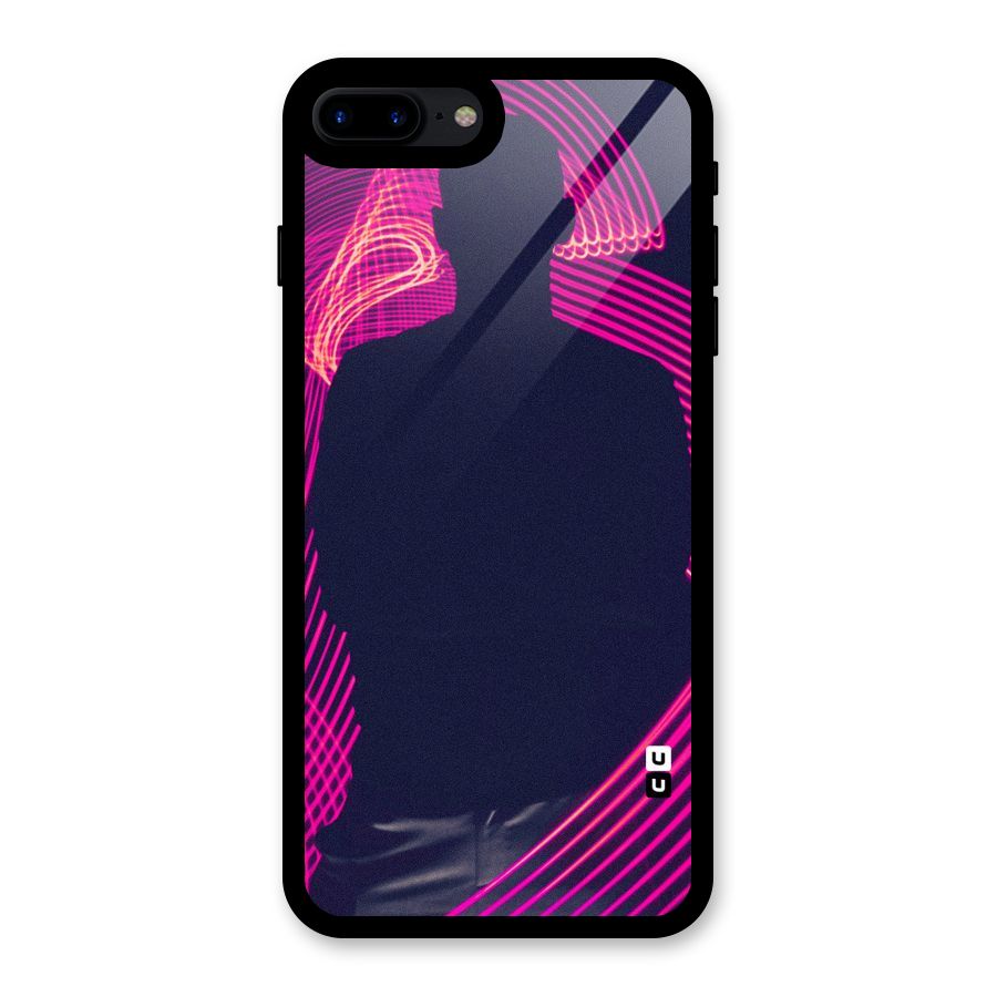 Dark Night DJ Glass Back Case for iPhone 7 Plus