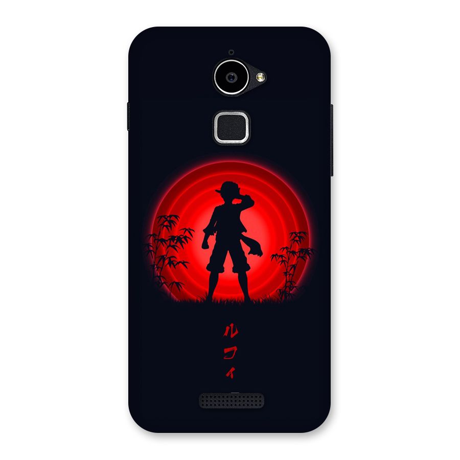 Dark Red Luffy Back Case for Coolpad Note 3 Lite