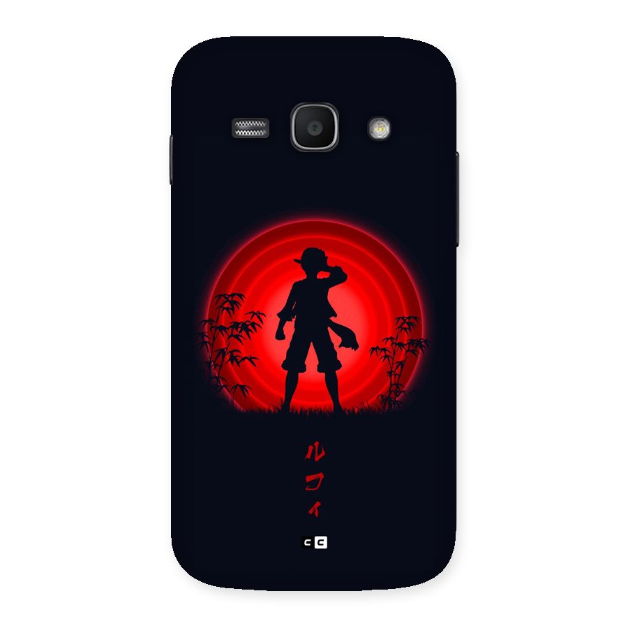 Dark Red Luffy Back Case for Galaxy Ace3