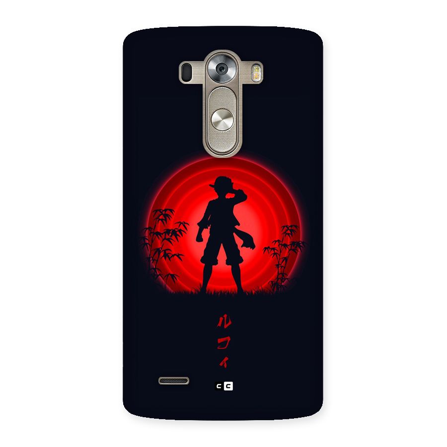 Dark Red Luffy Back Case for LG G3