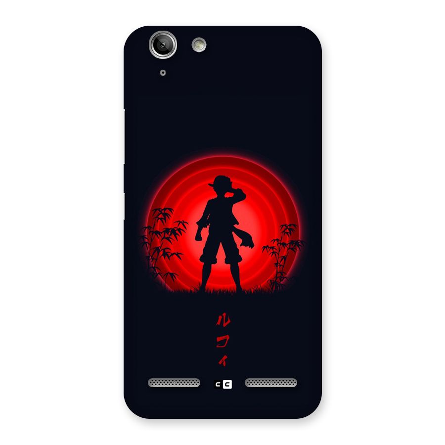 Dark Red Luffy Back Case for Vibe K5 Plus