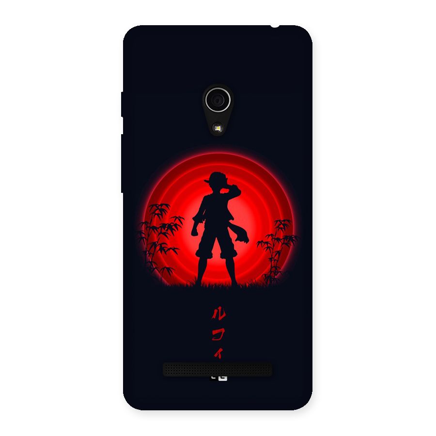 Dark Red Luffy Back Case for Zenfone 5