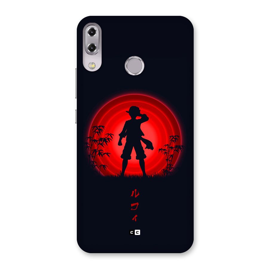 Dark Red Luffy Back Case for Zenfone 5Z