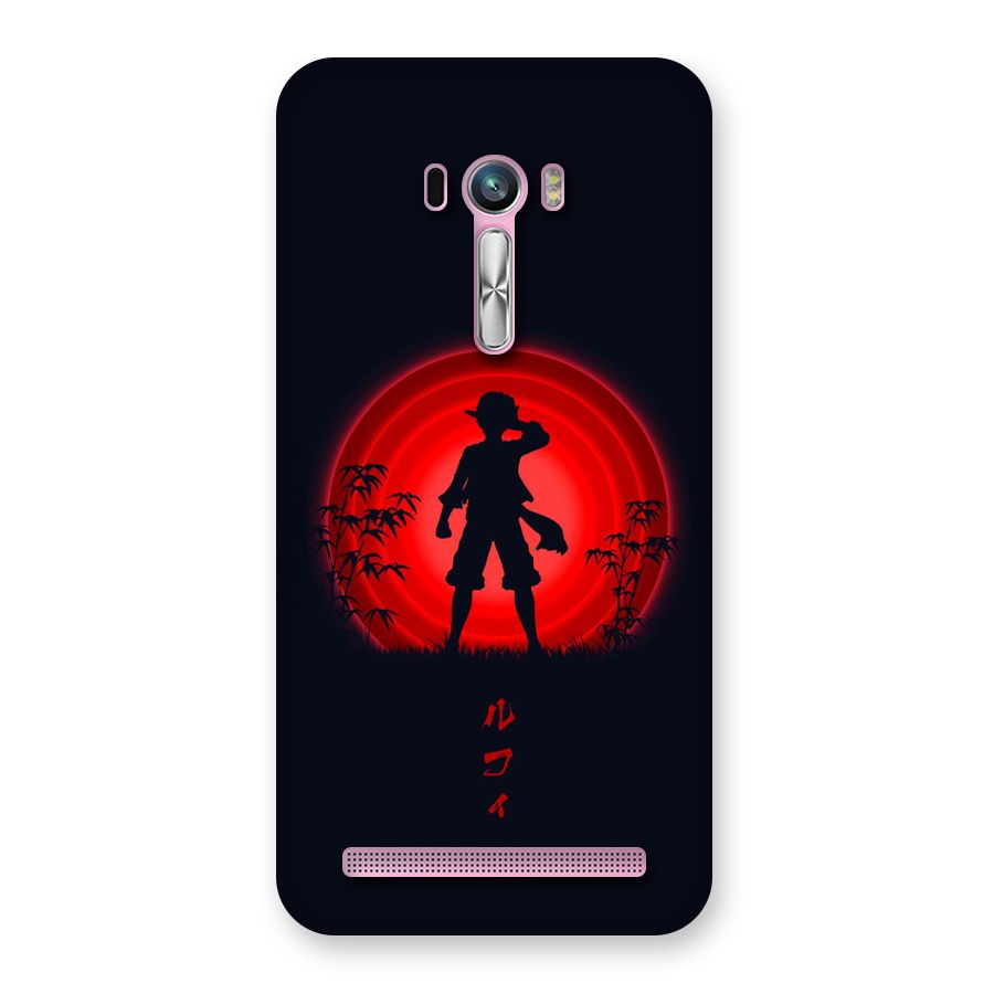 Dark Red Luffy Back Case for Zenfone Selfie