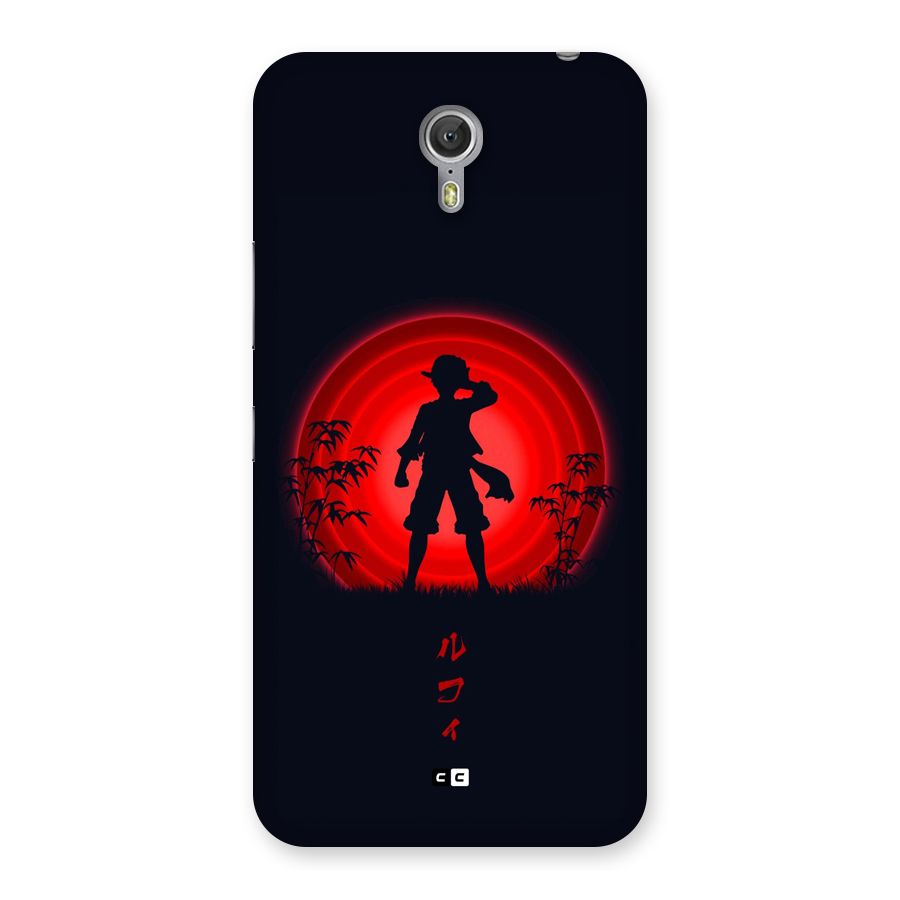 Dark Red Luffy Back Case for Zuk Z1