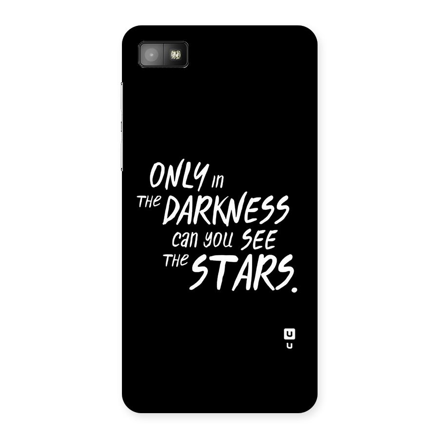 Darkness and the Stars Back Case for Blackberry Z10
