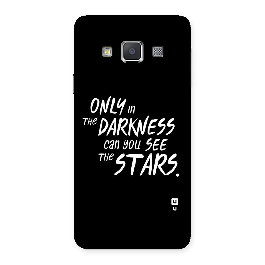 Darkness and the Stars Back Case for Galaxy A3