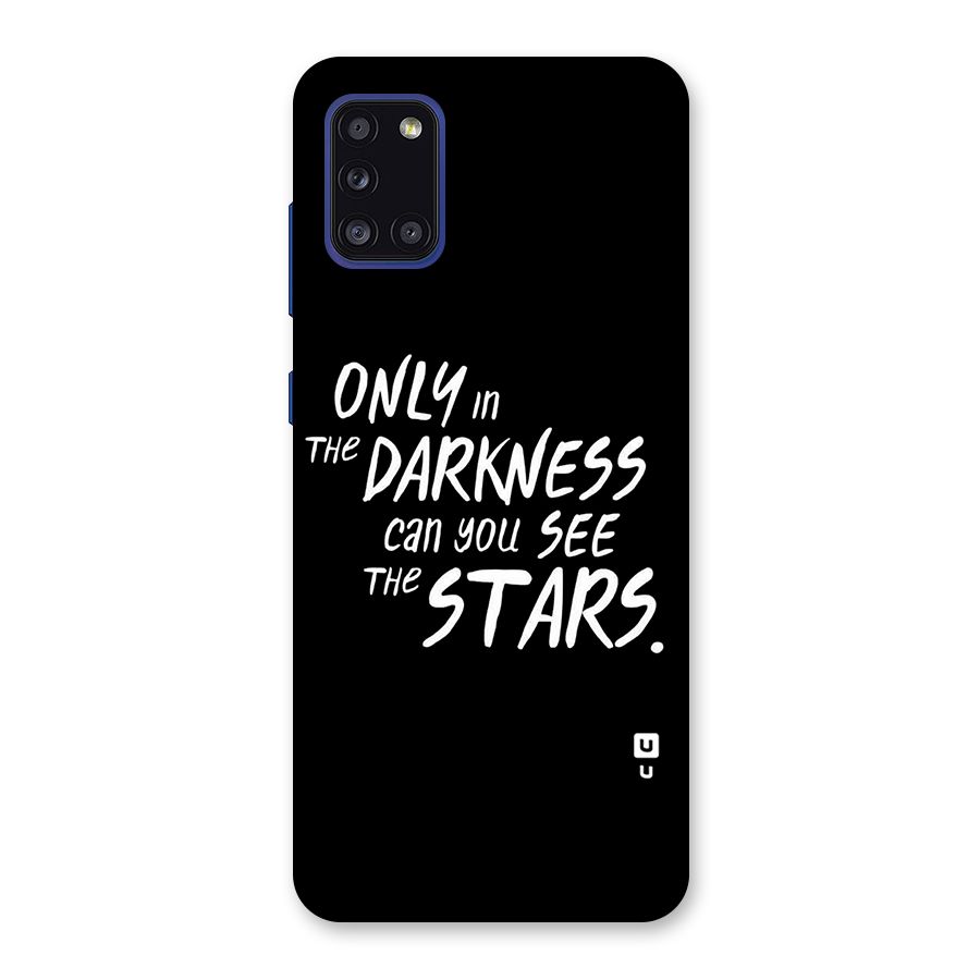 Darkness and the Stars Back Case for Galaxy A31