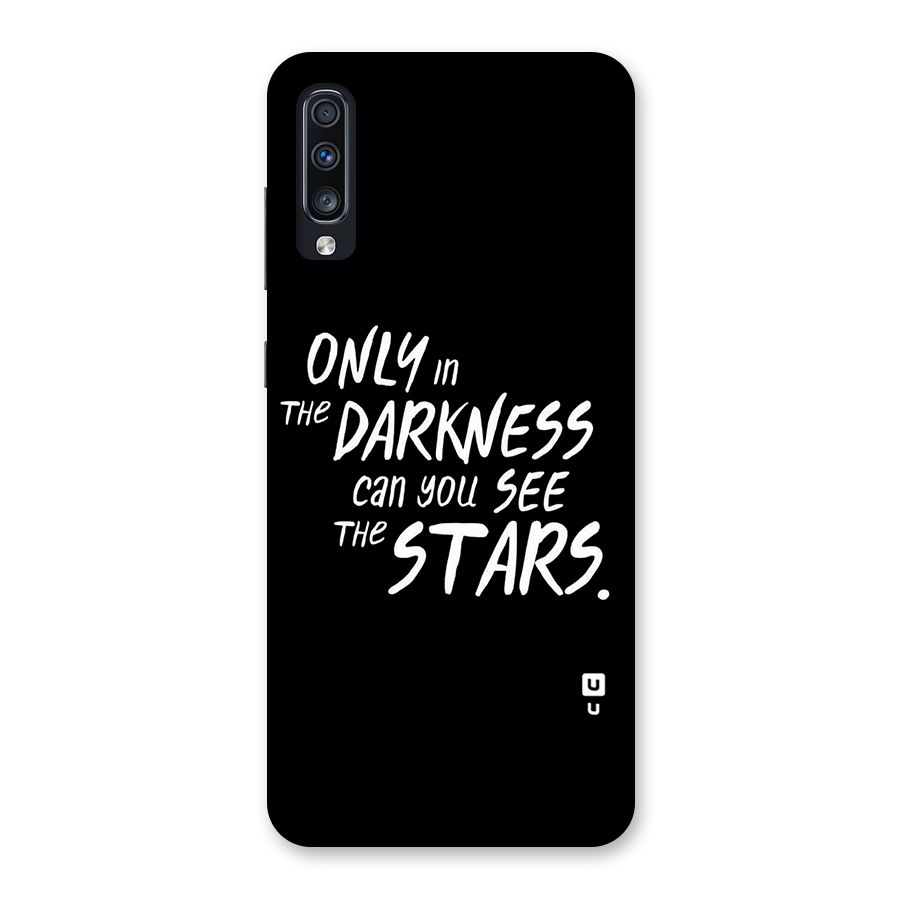 Darkness and the Stars Back Case for Galaxy A70