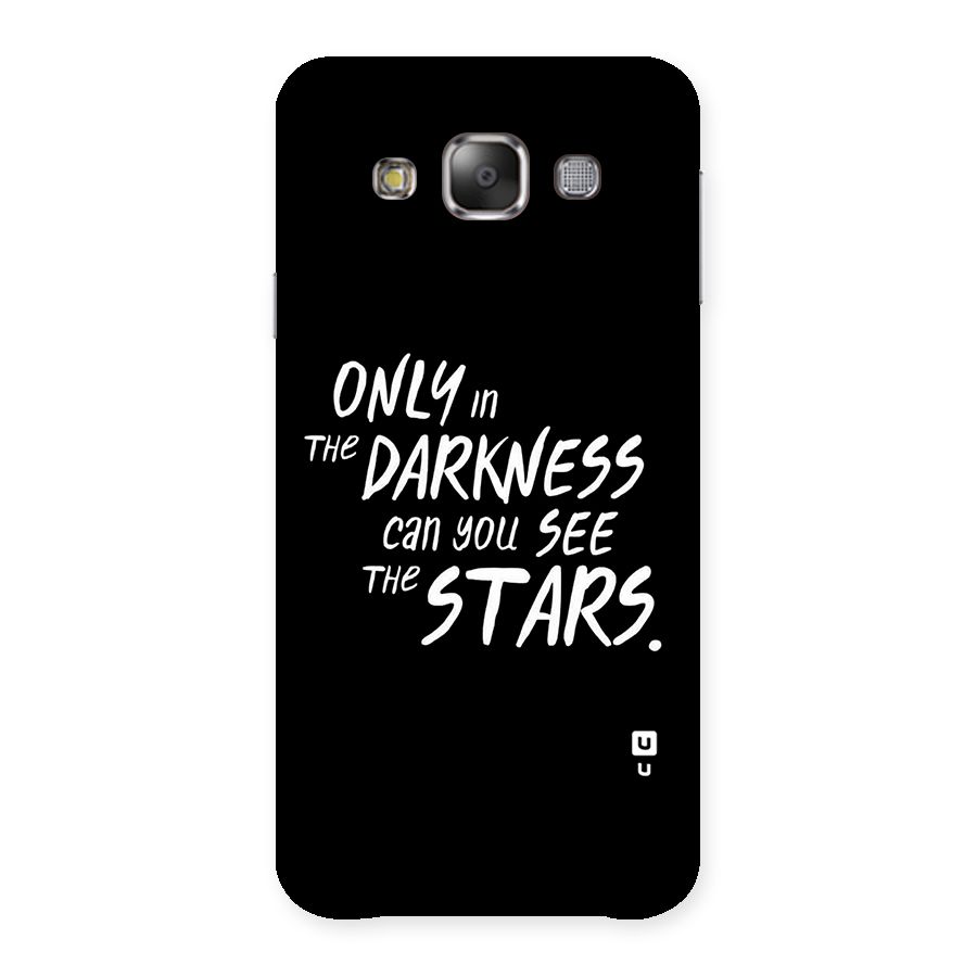 Darkness and the Stars Back Case for Galaxy E7