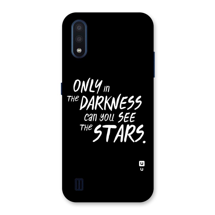 Darkness and the Stars Back Case for Galaxy M01