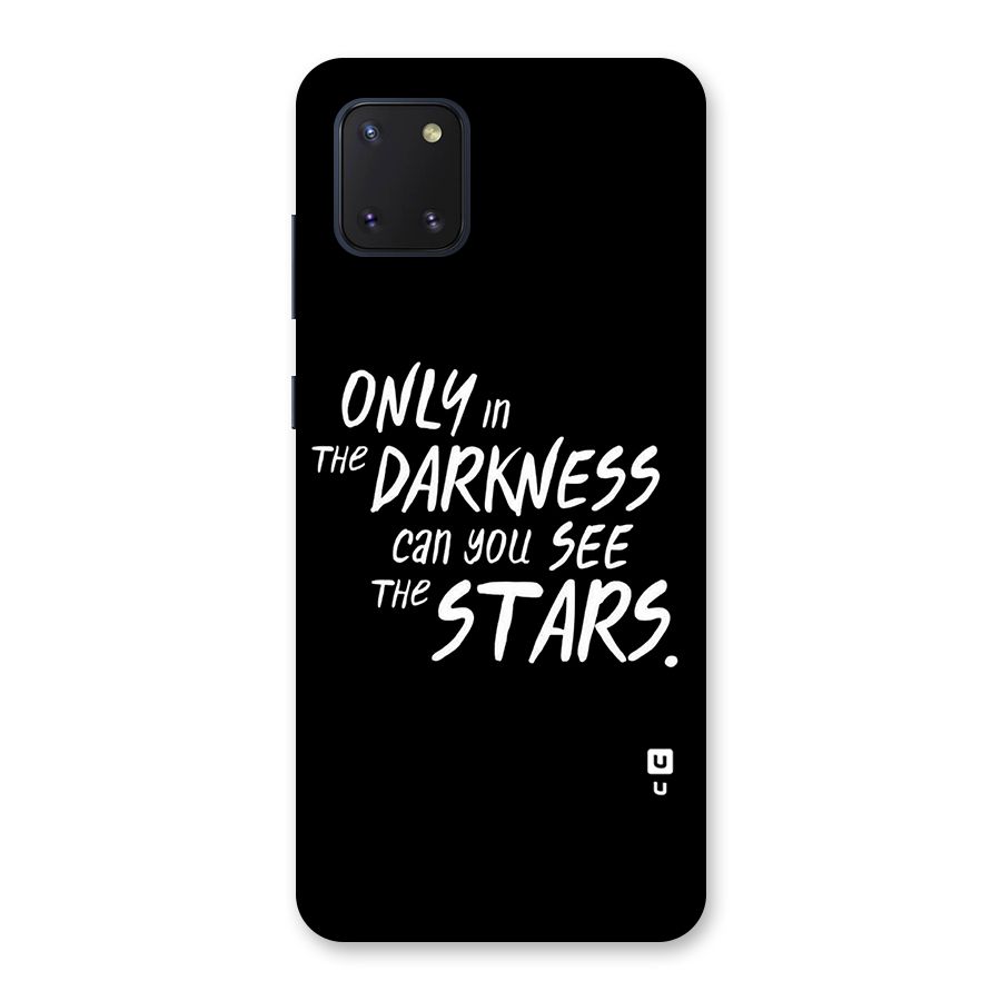 Darkness and the Stars Back Case for Galaxy Note 10 Lite