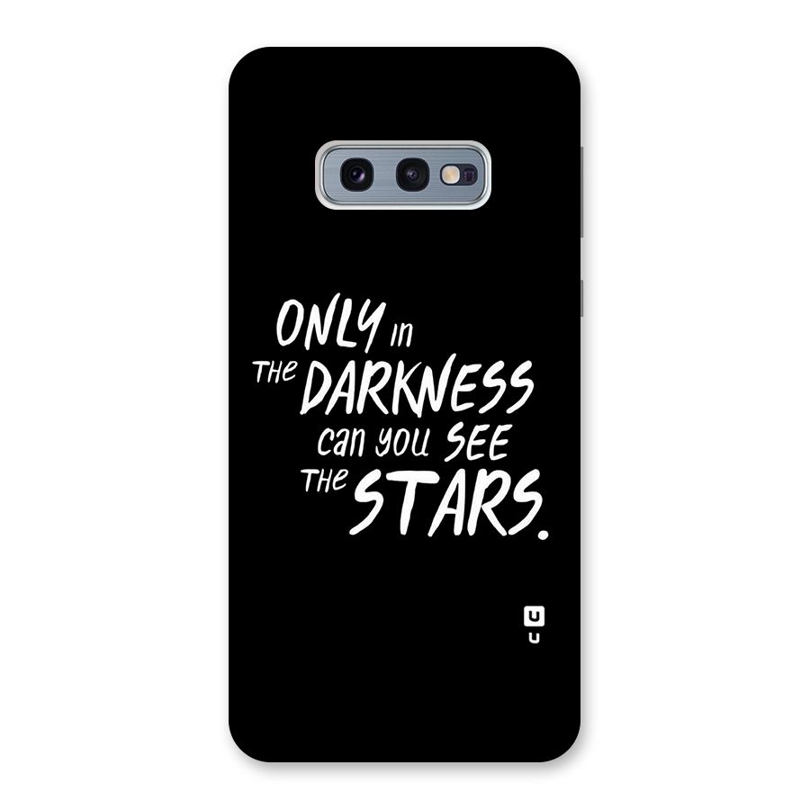 Darkness and the Stars Back Case for Galaxy S10e