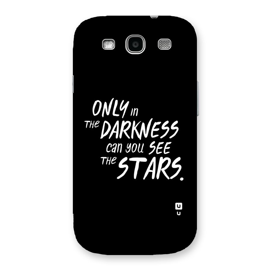 Darkness and the Stars Back Case for Galaxy S3