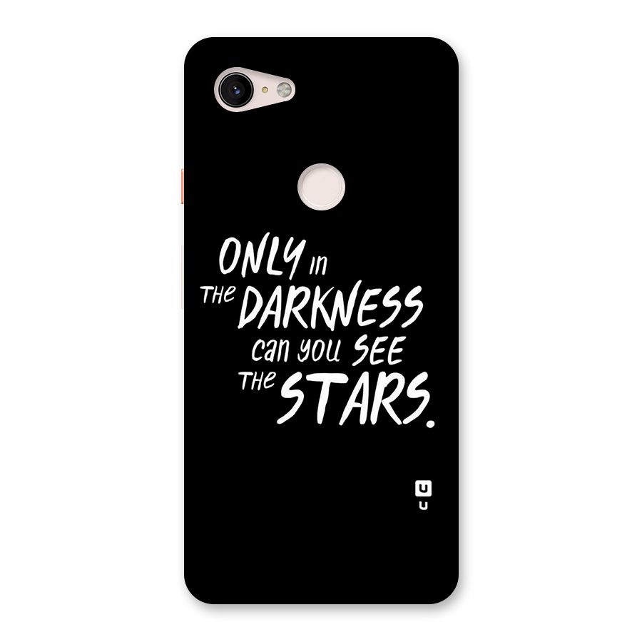 Darkness and the Stars Back Case for Google Pixel 3 XL