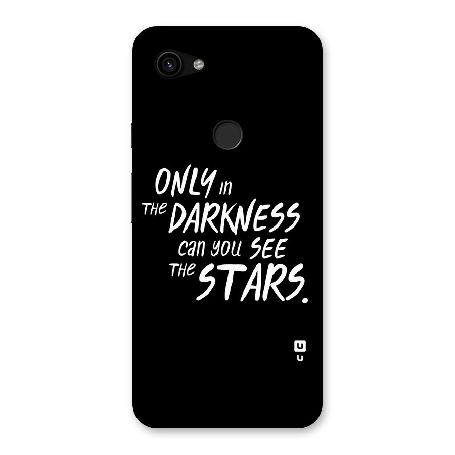 Darkness and the Stars Back Case for Google Pixel 3a XL