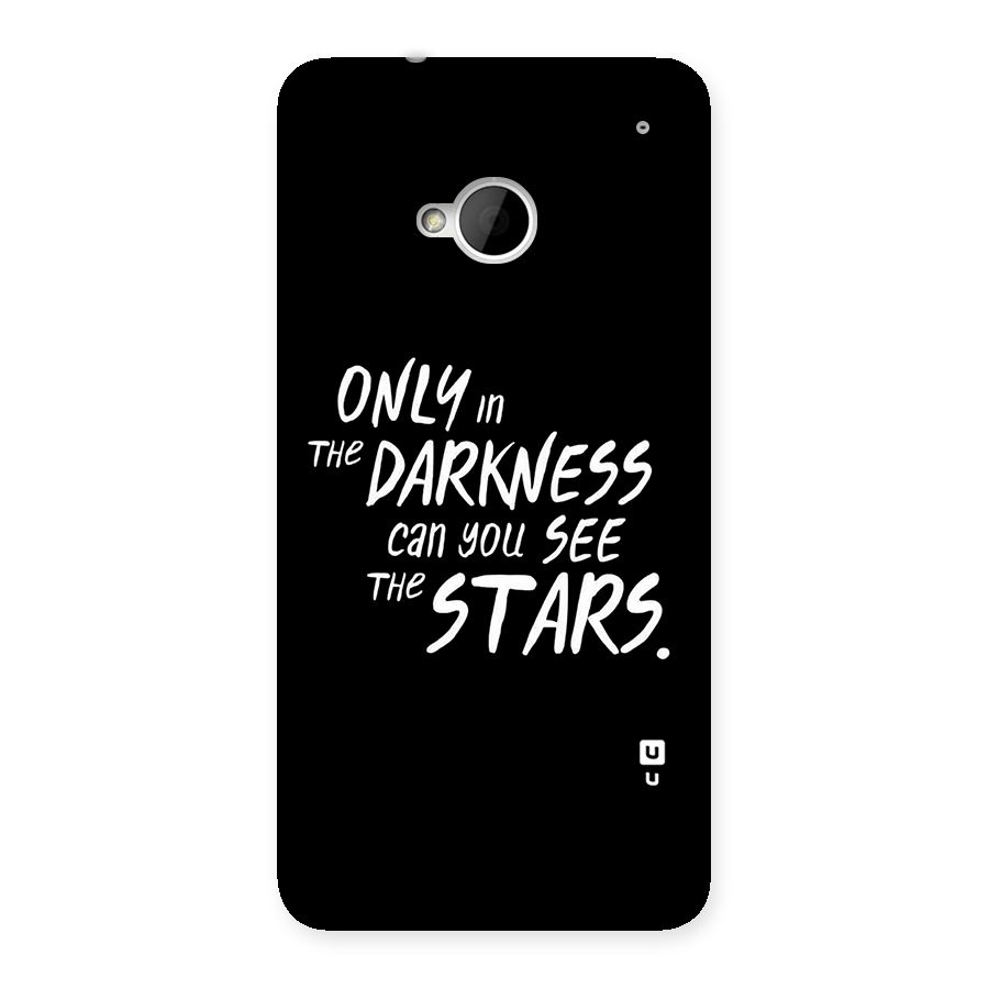 Darkness and the Stars Back Case for HTC One M7