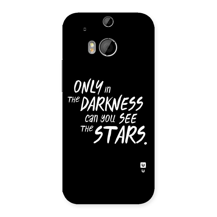 Darkness and the Stars Back Case for HTC One M8