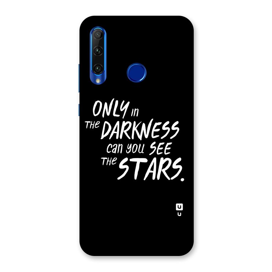 Darkness and the Stars Back Case for Honor 20i
