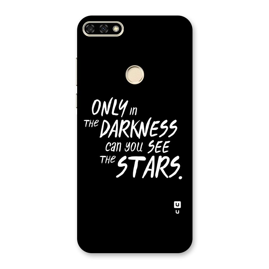 Darkness and the Stars Back Case for Honor 7A