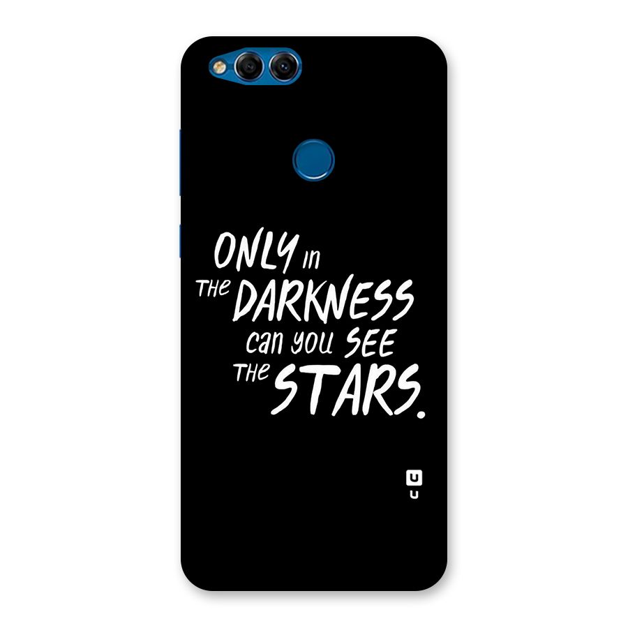 Darkness and the Stars Back Case for Honor 7X