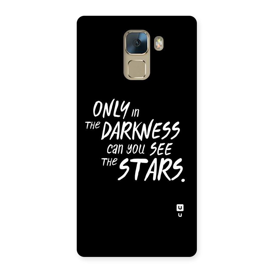 Darkness and the Stars Back Case for Huawei Honor 7