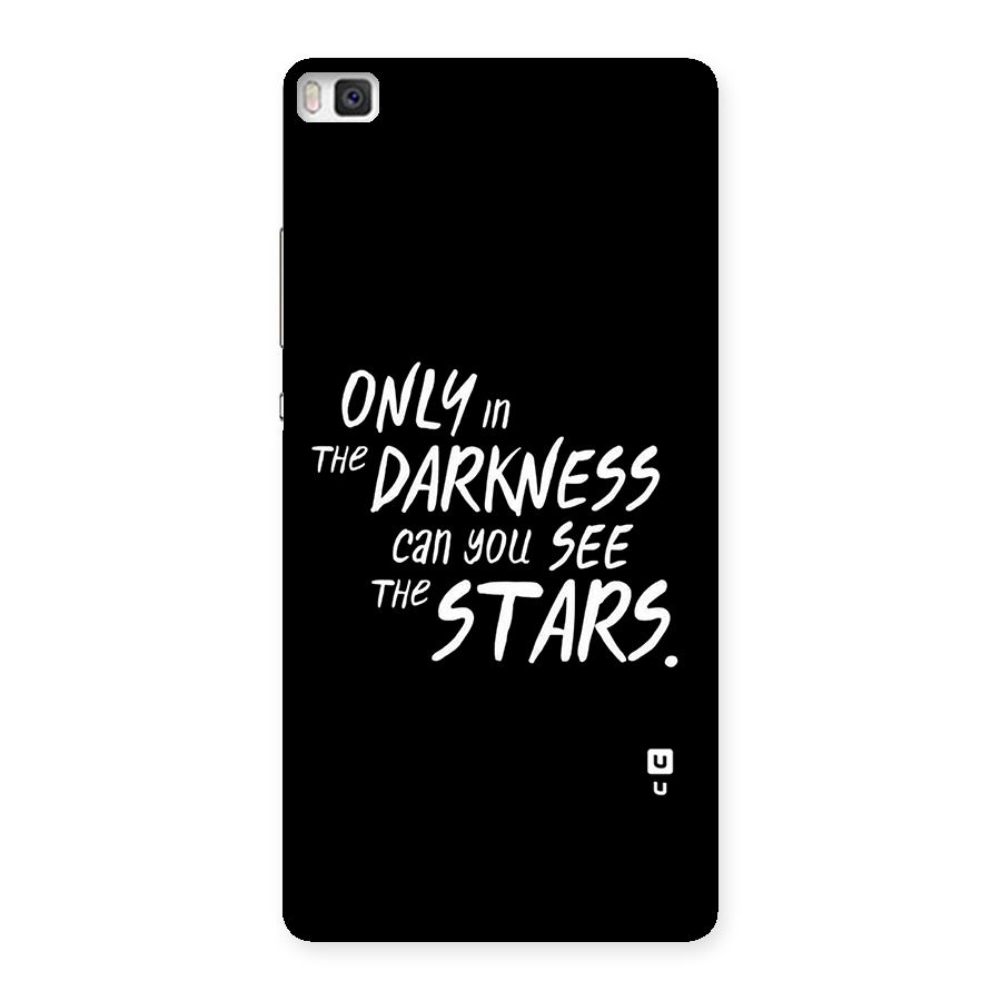 Darkness and the Stars Back Case for Huawei P8