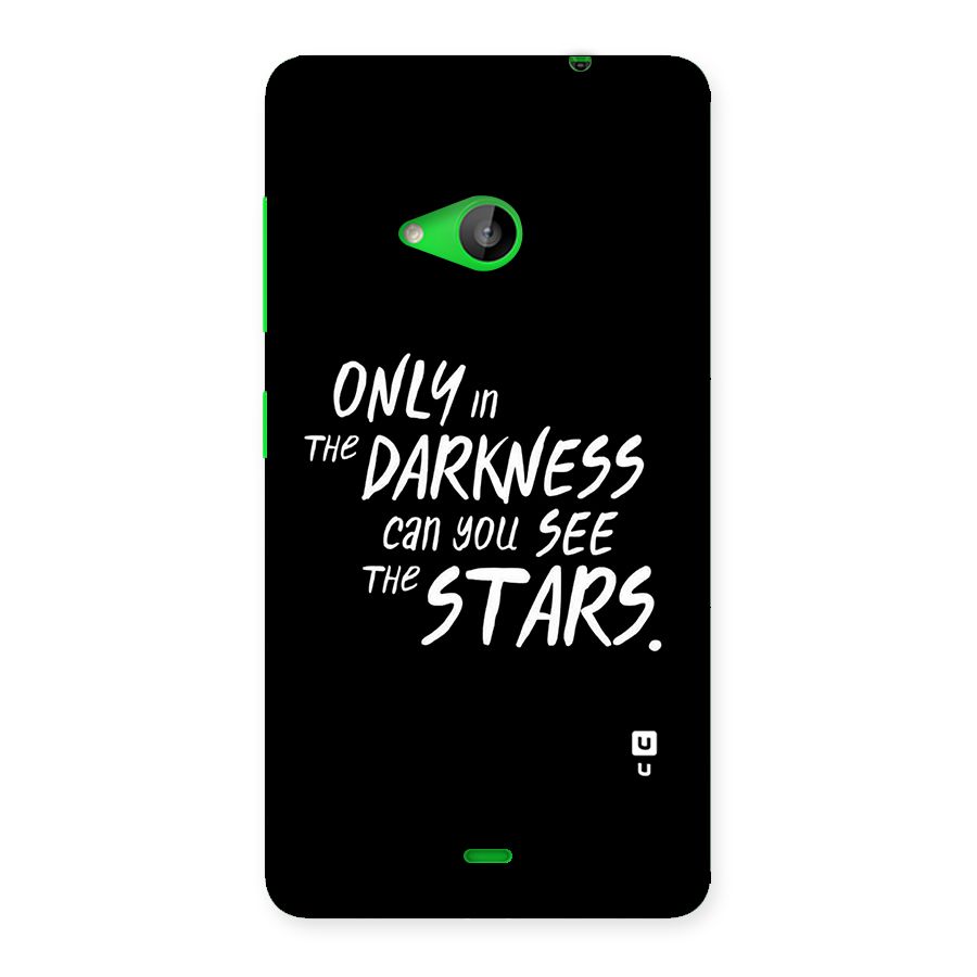 Darkness and the Stars Back Case for Lumia 535