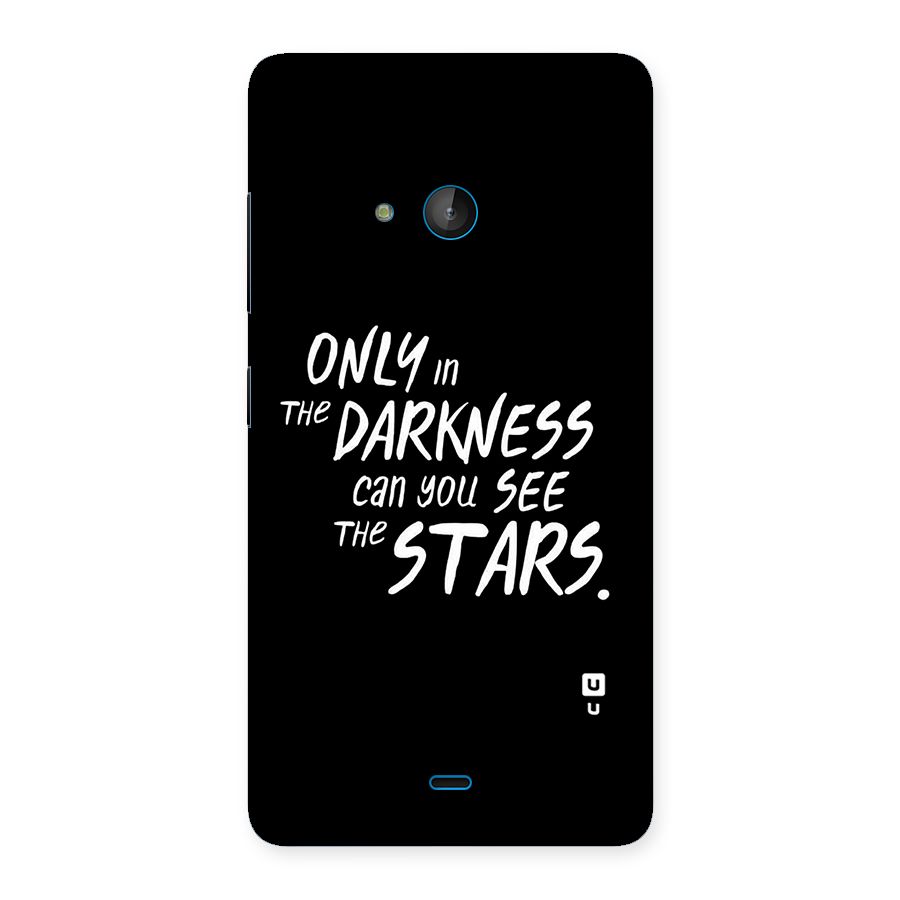 Darkness and the Stars Back Case for Lumia 540