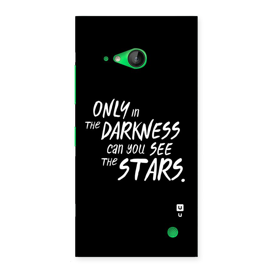 Darkness and the Stars Back Case for Lumia 730
