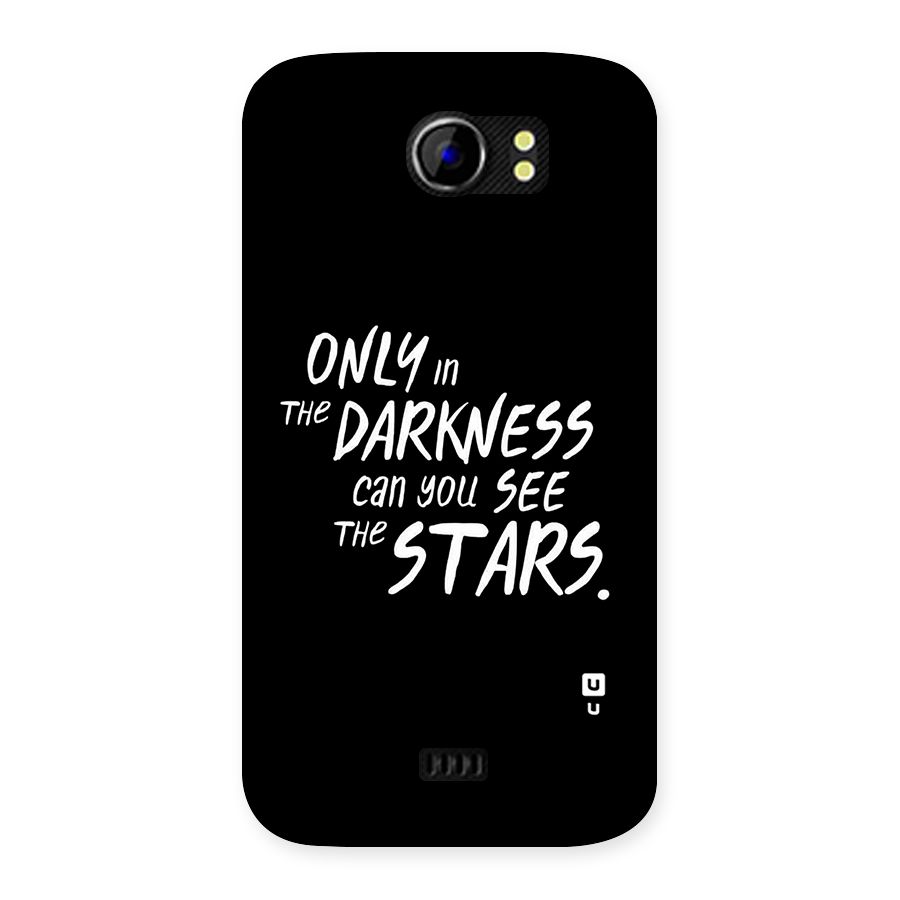 Darkness and the Stars Back Case for Micromax Canvas 2 A110