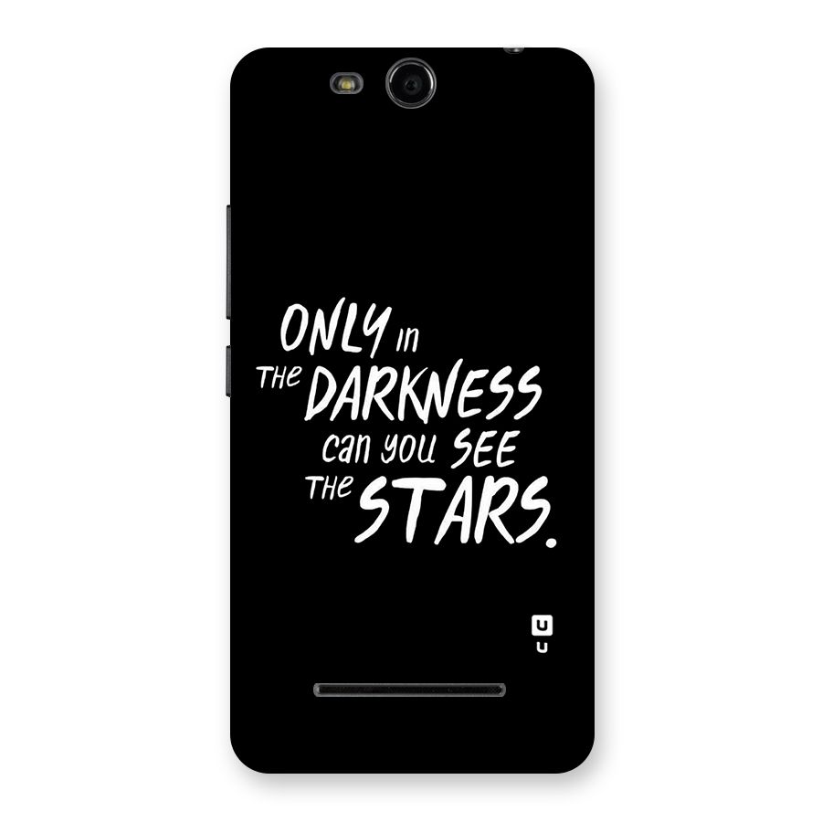 Darkness and the Stars Back Case for Micromax Canvas Juice 3 Q392