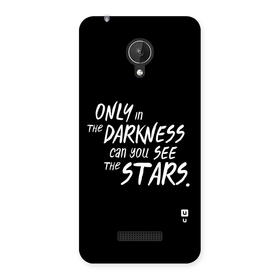 Darkness and the Stars Back Case for Micromax Canvas Spark Q380