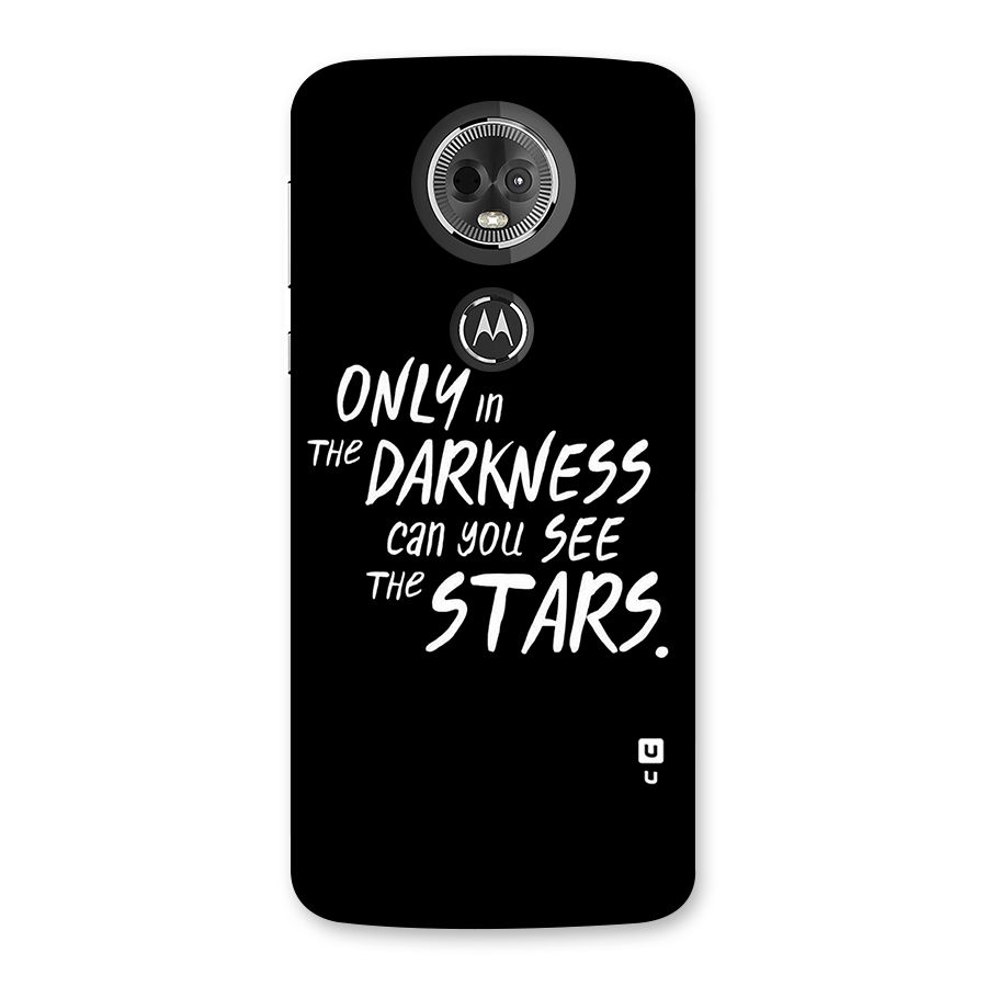 Darkness and the Stars Back Case for Moto E5 Plus