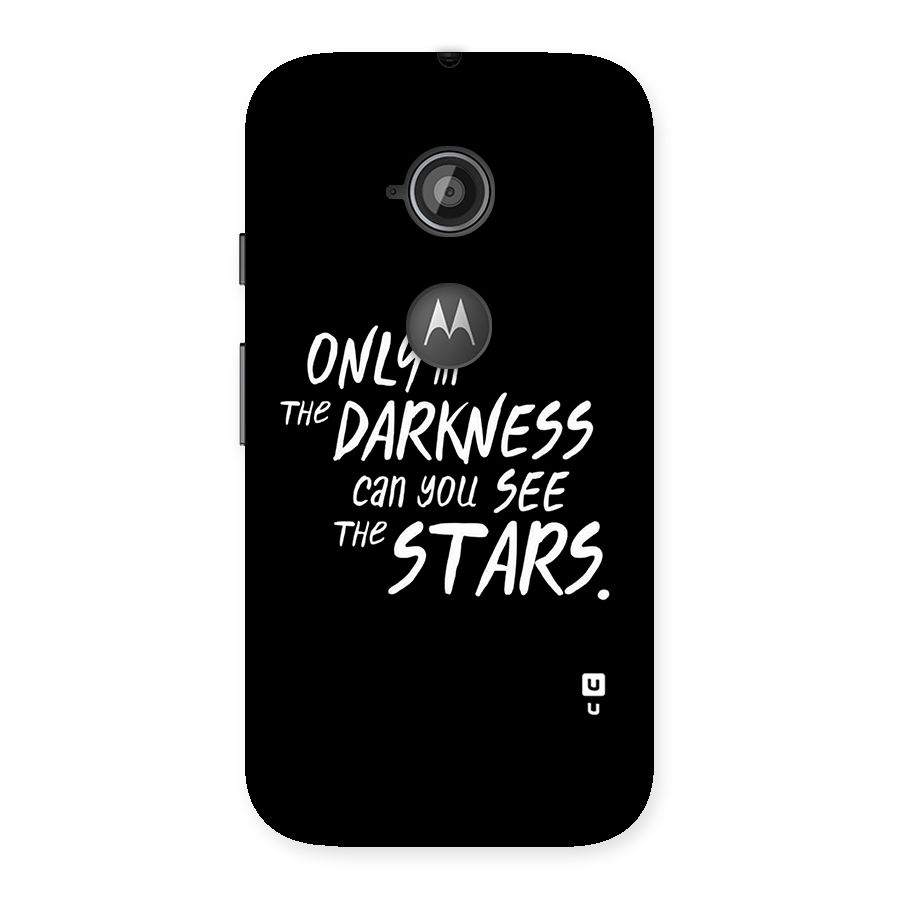 Darkness and the Stars Back Case for Moto E 2nd Gen
