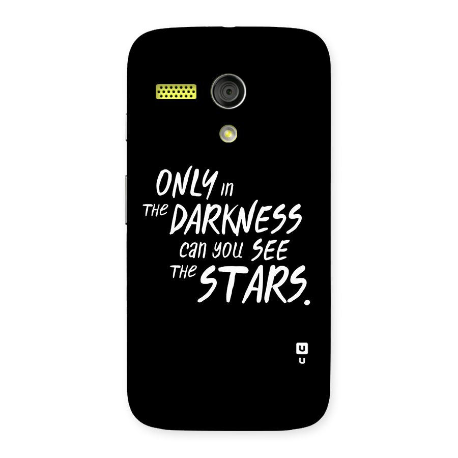 Darkness and the Stars Back Case for Moto G