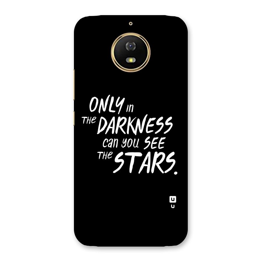 Darkness and the Stars Back Case for Moto G5s